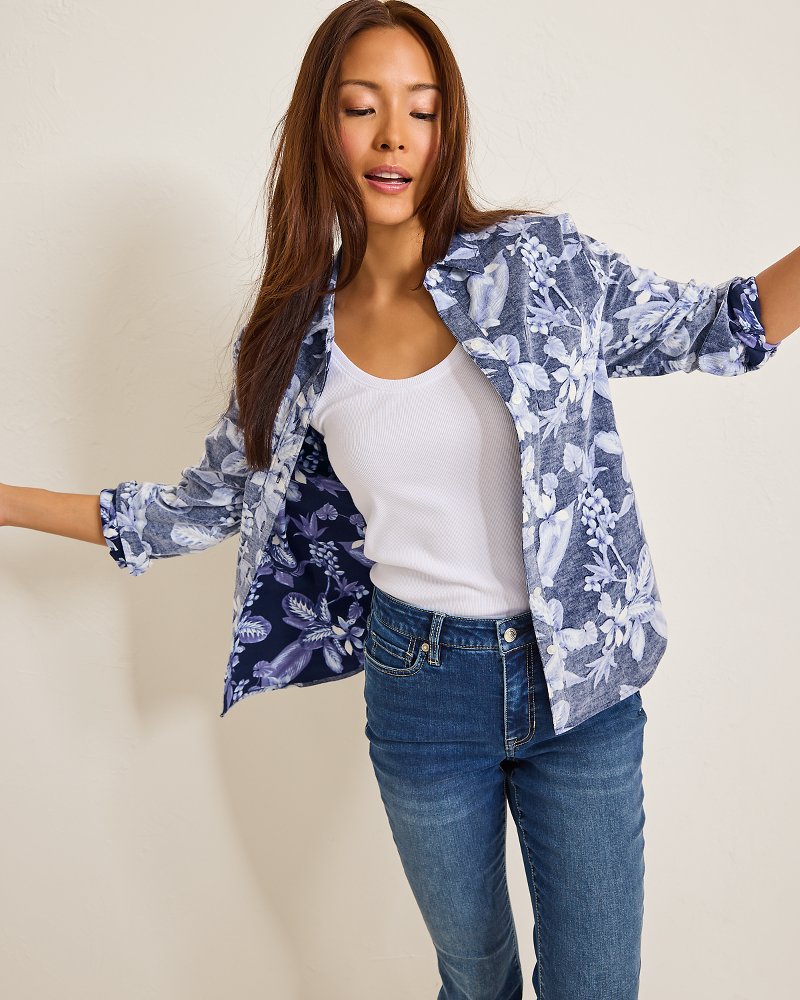 Tommy Bahama | Hightide Flora Cord Shirt / Coastline