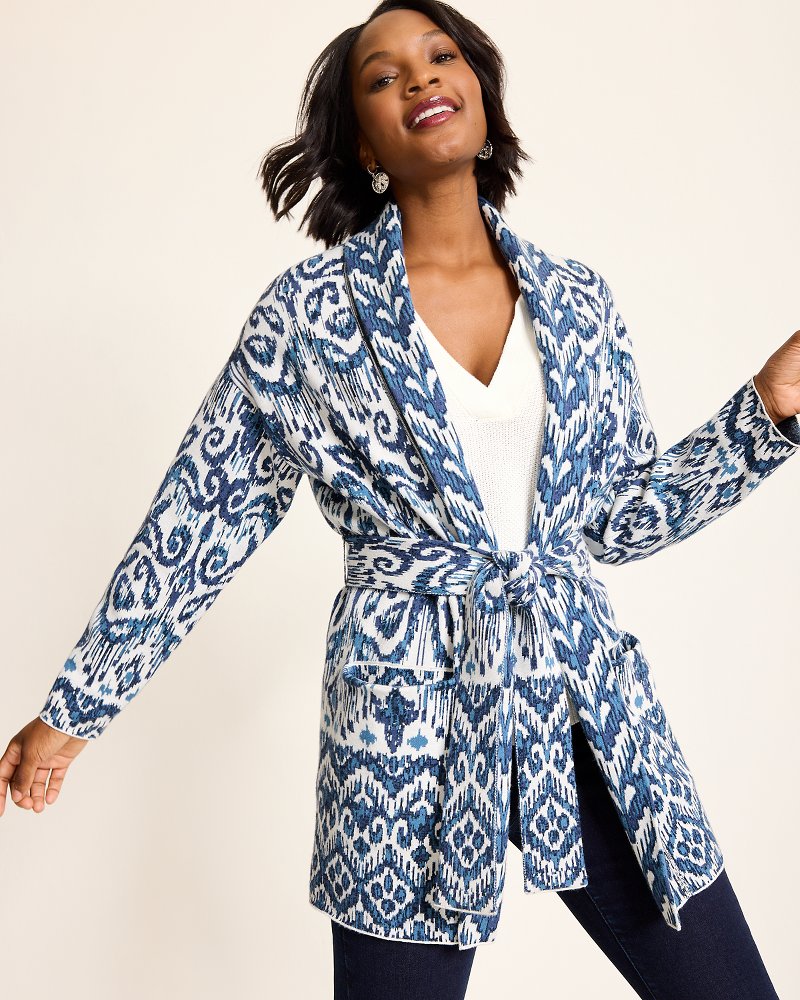 Tommy Bahama | Ikat Cardigan / Coconut