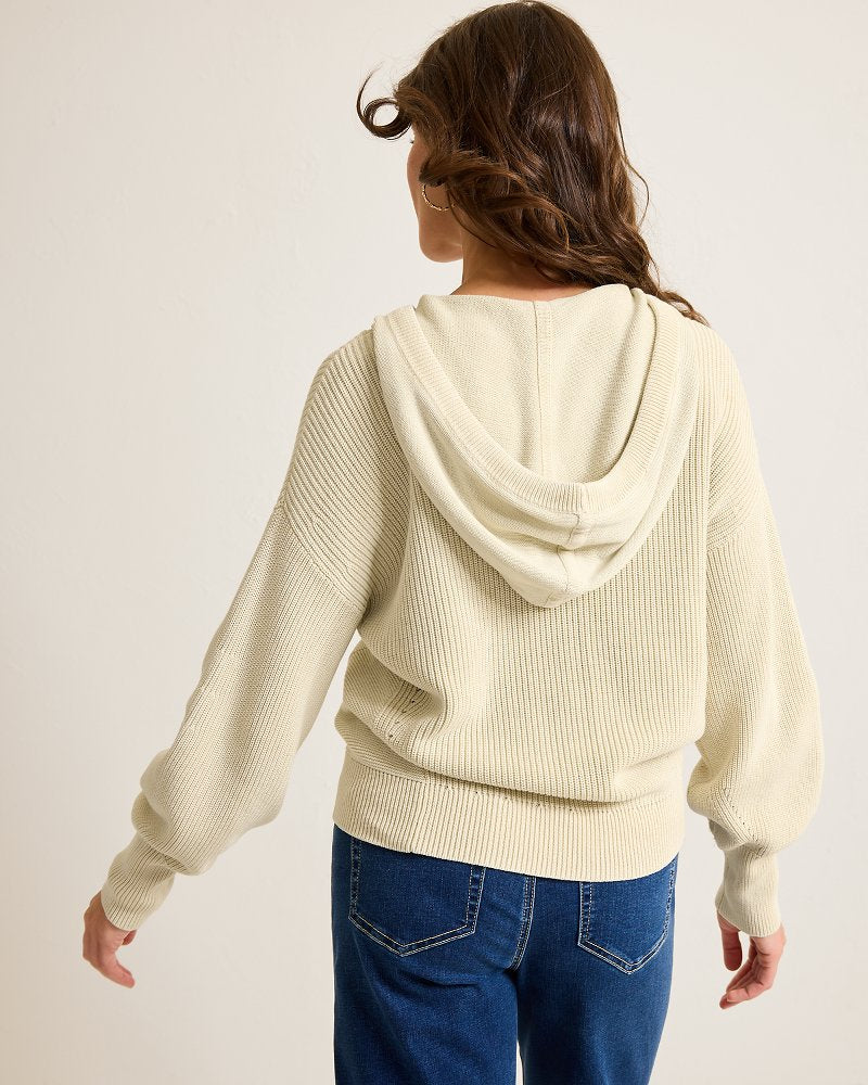 Tommy Bahama | Salt Wash Hooded Sweater / Bleached Sand