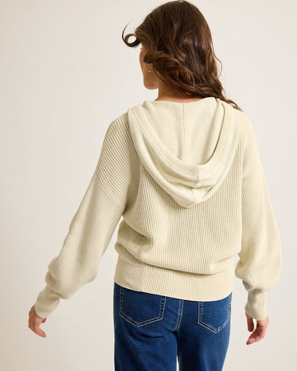 Tommy Bahama | Salt Wash Hooded Sweater / Bleached Sand