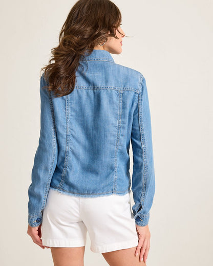 Tommy Bahama | Chambray O'lei Jacket / Med Indigo Wash