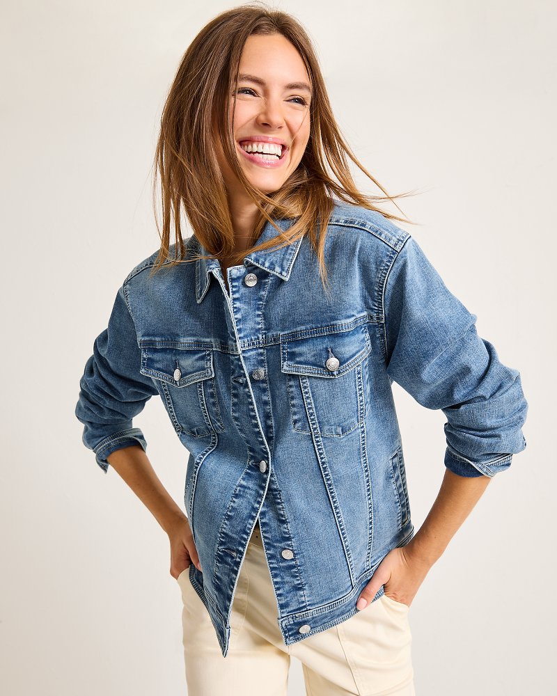 Tommy Bahama | Relaxed Jean Jacket / Med Azul Wash