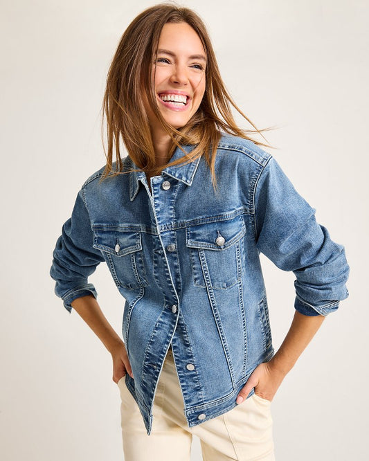 Tommy Bahama | Relaxed Jean Jacket / Med Azul Wash