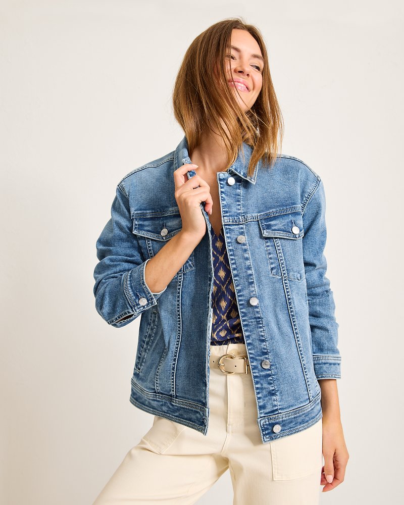 Tommy Bahama | Relaxed Jean Jacket / Med Azul Wash