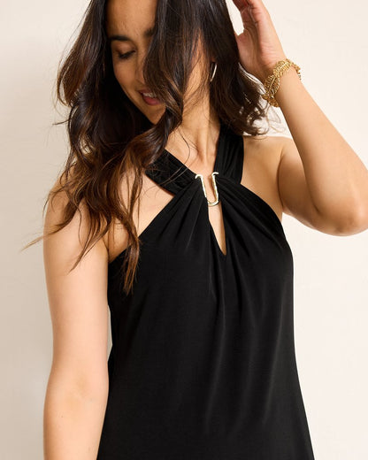 Tommy Bahama | Halter Short Dress / Black
