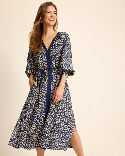 Tommy Bahama | Safari Spots Midi Dress / Island Navy