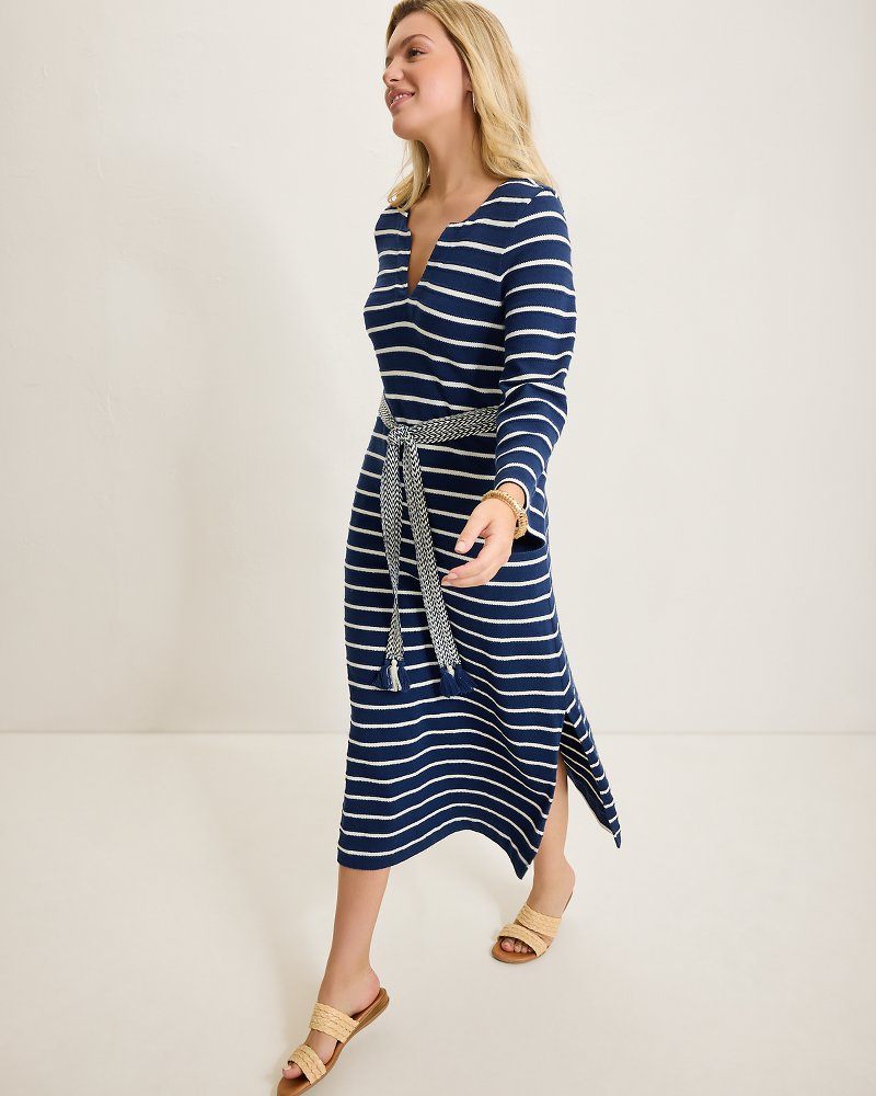 Tommy Bahama | Sun Harbor Midi Caftan Dress / Island Navy