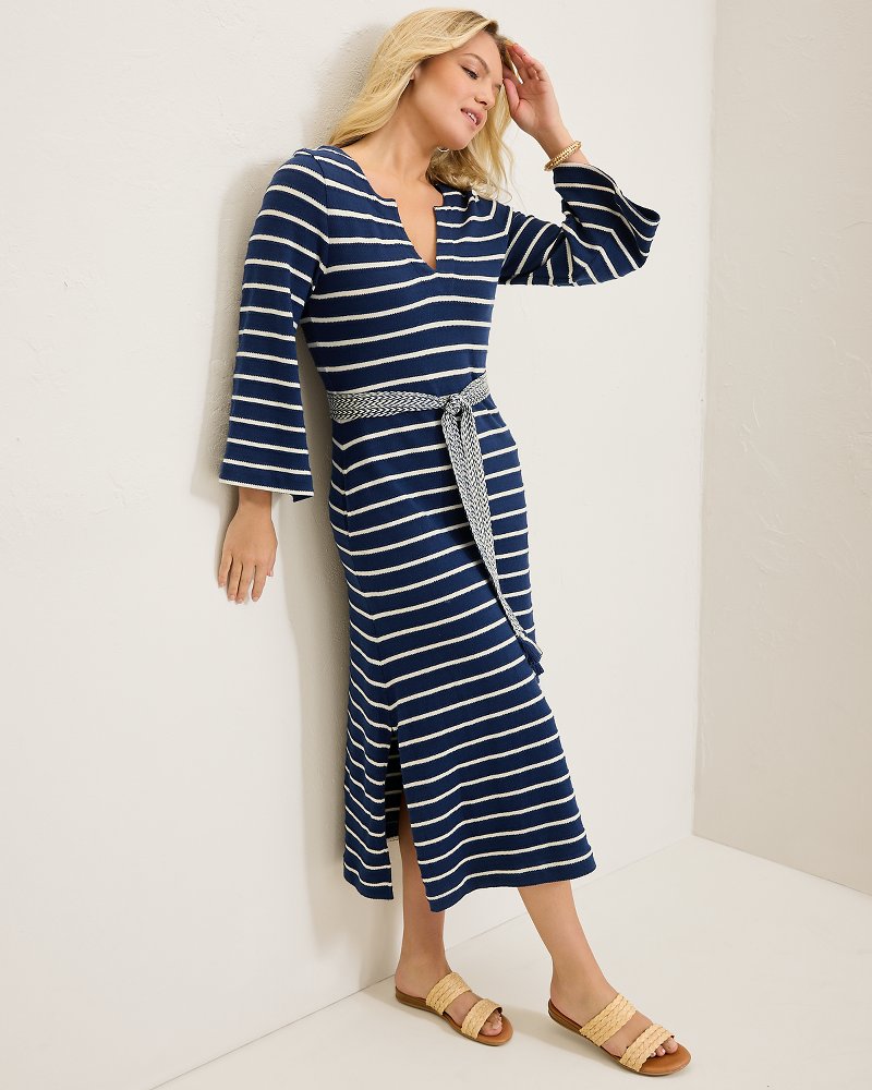Tommy Bahama | Sun Harbor Midi Caftan Dress / Island Navy