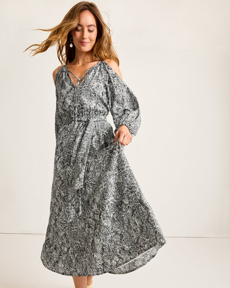 Tommy Bahama | Playa Python Maxi Dress / Shadow