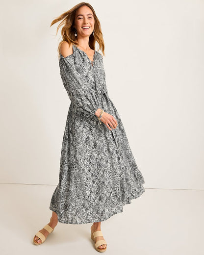 Tommy Bahama | Playa Python Maxi Dress / Shadow