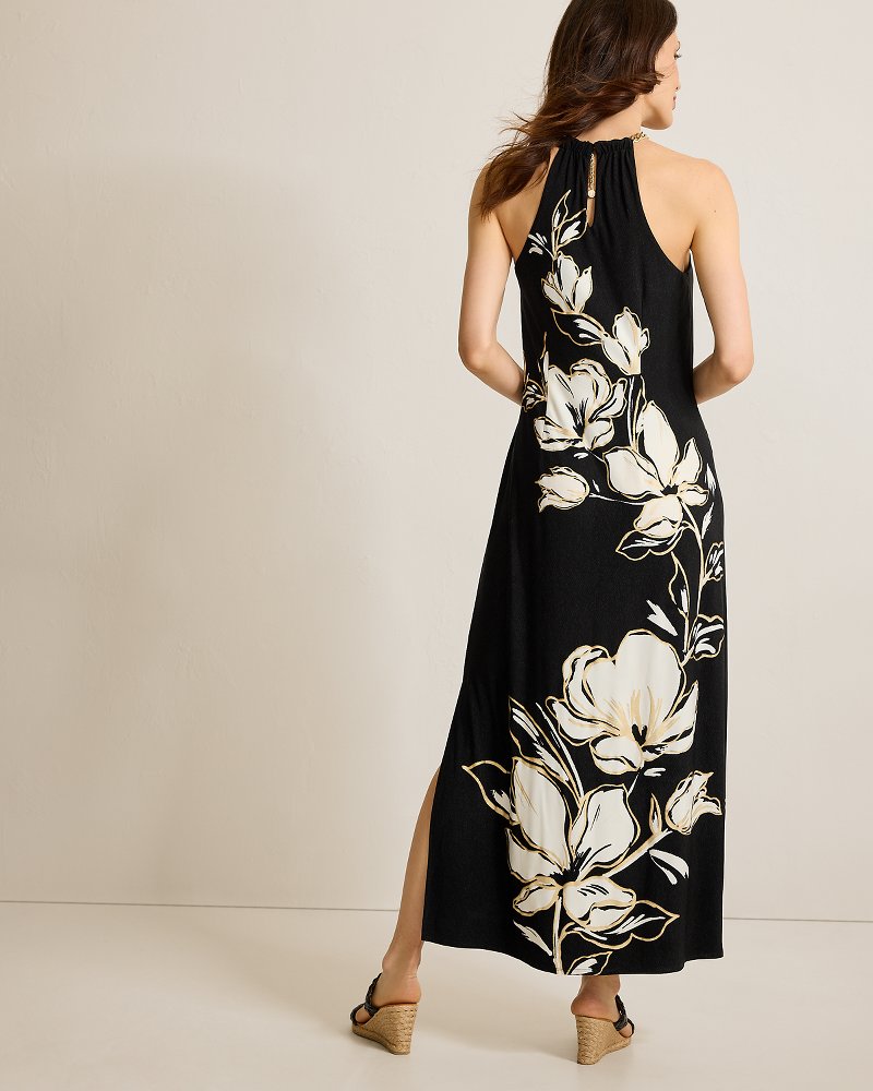 Tommy Bahama | Noche Mar Chain Maxi Dress / Black