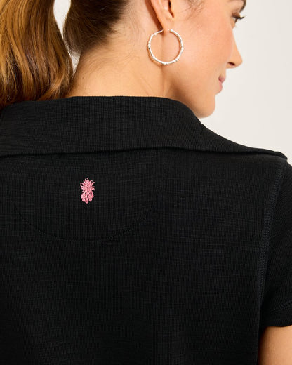 Tommy Bahama | Tobago Bay Half-Zip Collared Dress / Black