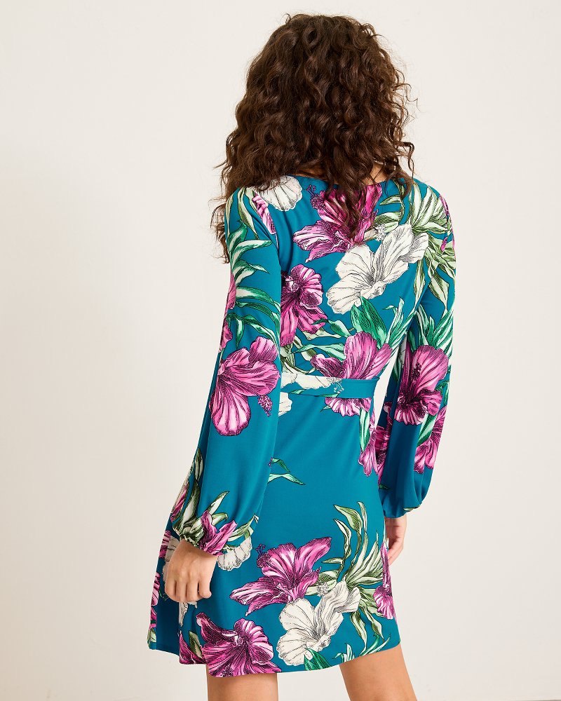 Tommy Bahama | Villa Garden Long-Sleeve Short Dress / Academy