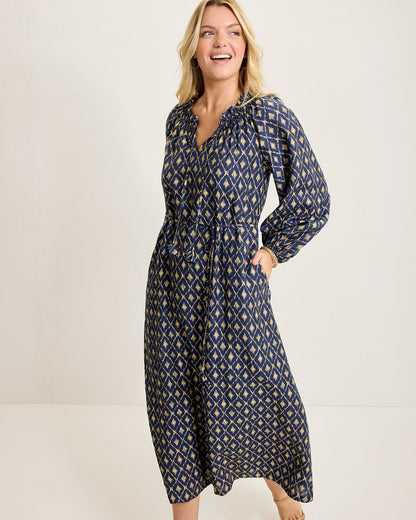 Tommy Bahama | Diamond Cay Long-Sleeve Maxi Dress / Coastline