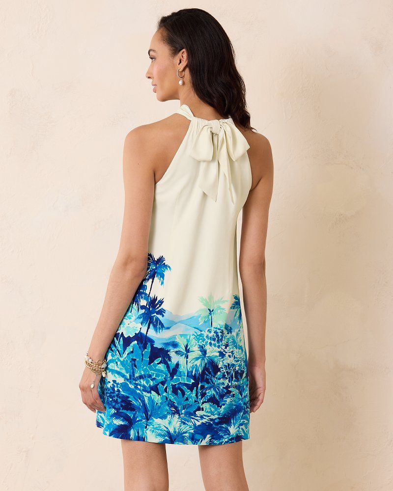 Tommy Bahama | Ocean Side Views Silk Halter Dress / Coconut