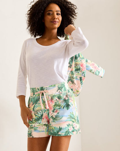 Tommy Bahama | Marina Del Mar Ocean Vida Easy Shorts / Malibu Peach