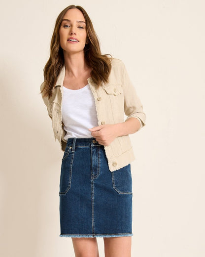 Tommy Bahama | Utility Denim Skirt / Sunset Blue Wash
