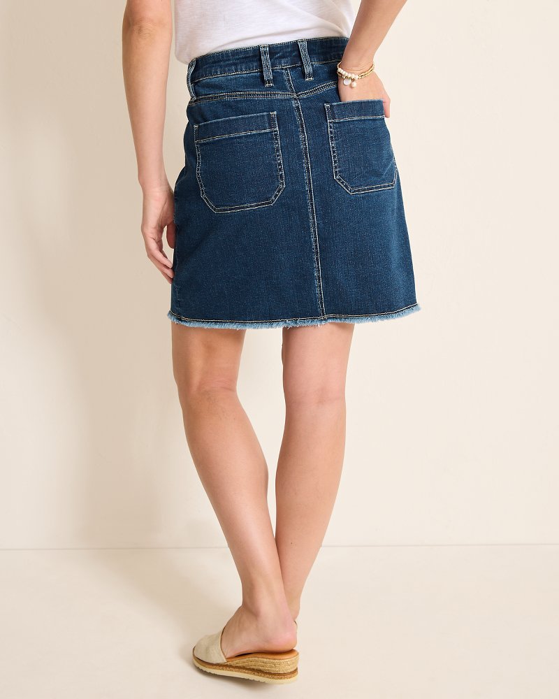 Tommy Bahama | Utility Denim Skirt / Sunset Blue Wash