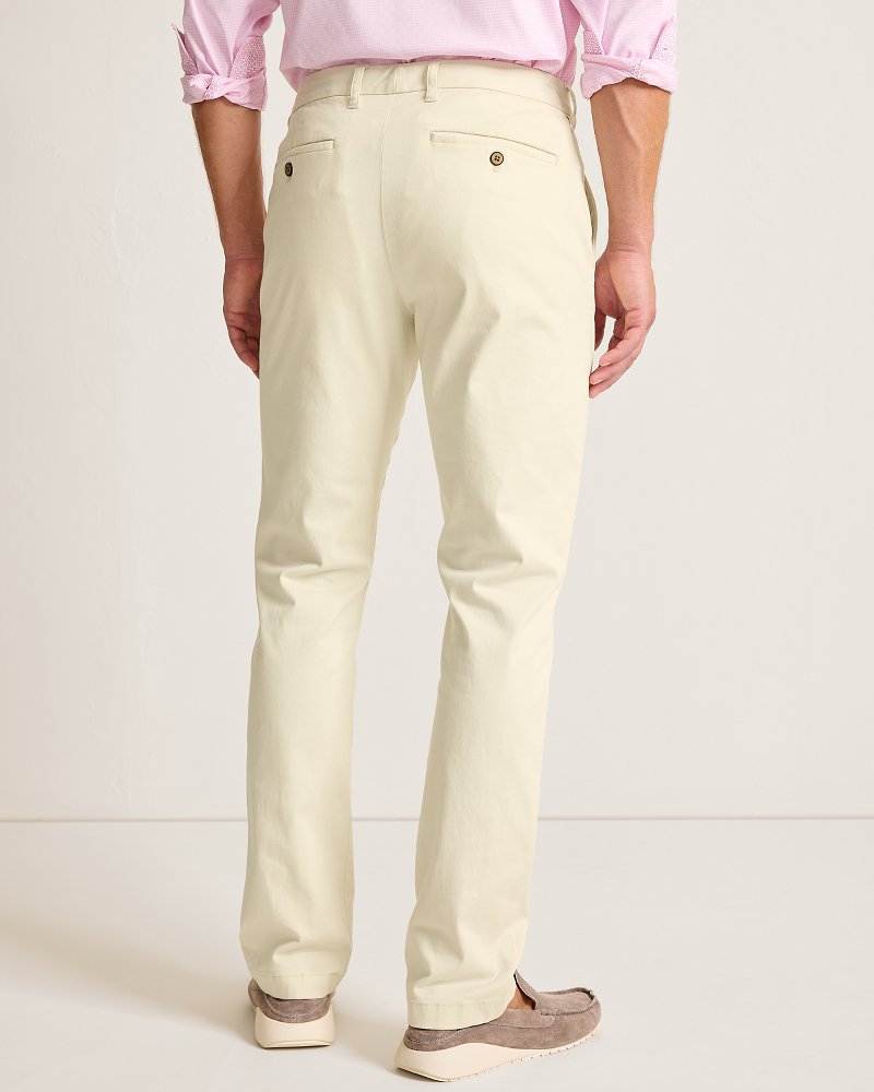 Tommy Bahama | Boracay Flat-Front Chino Pants / Bleached Sand