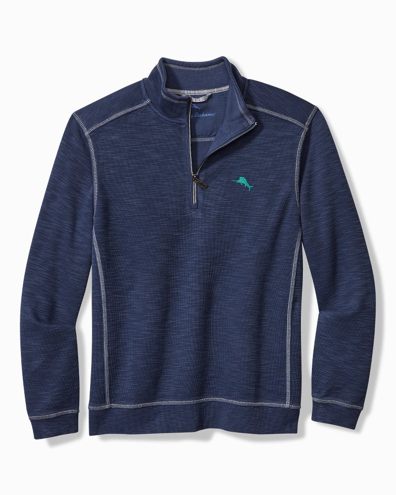 Tommy Bahama | Tobago Bay Half-Zip Sweatshirt / Island Navy
