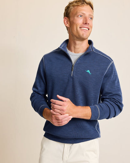 Tommy Bahama | Tobago Bay Half-Zip Sweatshirt / Island Navy