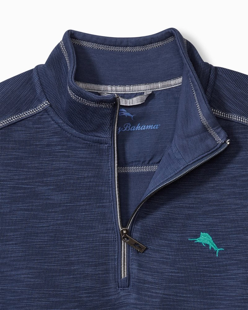 Tommy Bahama | Tobago Bay Half-Zip Sweatshirt / Island Navy