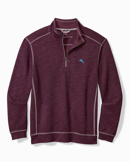 Tommy Bahama | Tobago Bay Half-Zip Sweatshirt / Blackberry Fizz