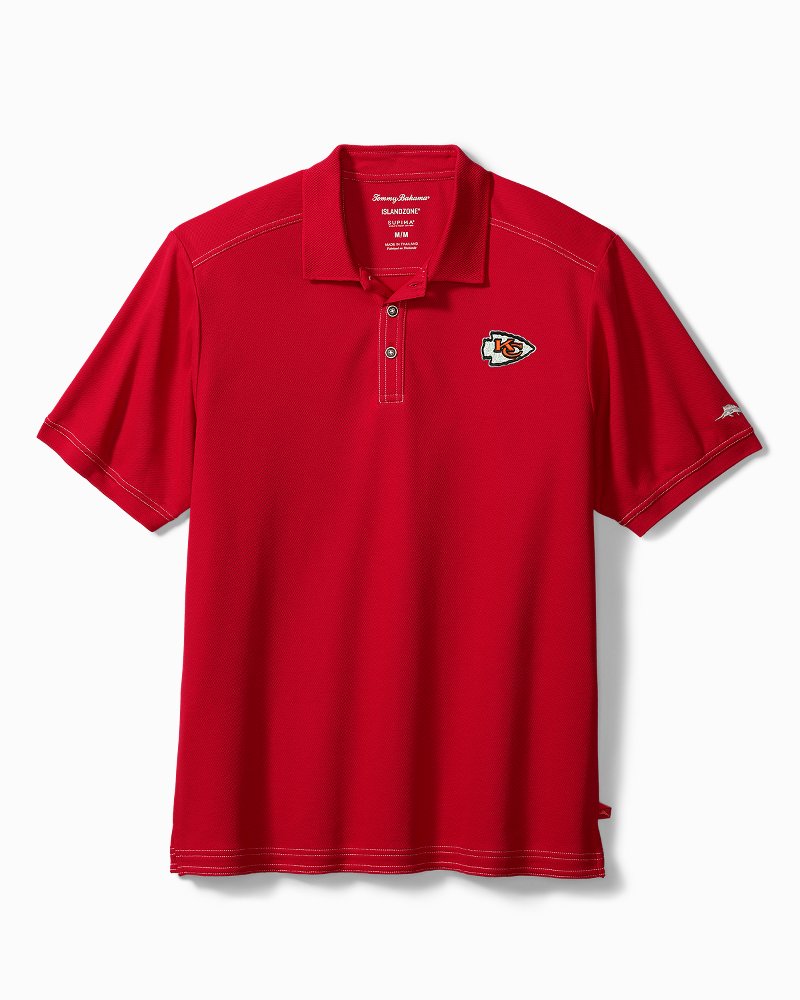 Tommy Bahama | NFL Emfielder Polo / kansas_city_chiefs