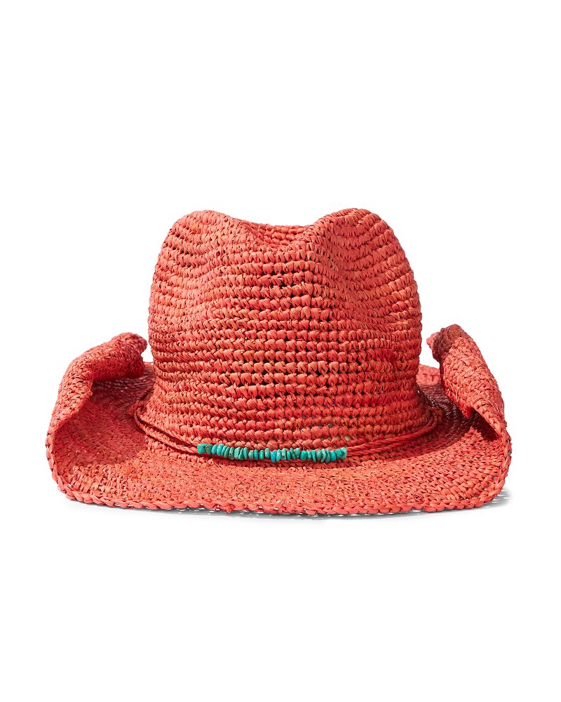Tommy Bahama | Tanya Raffia Cowboy Hat / Hibiscus