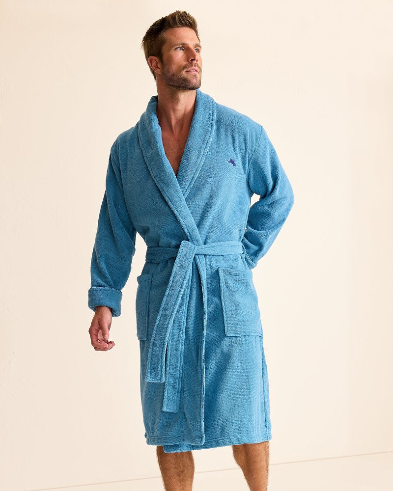 Tommy Bahama | Loop Terry Robe / Blue Fade