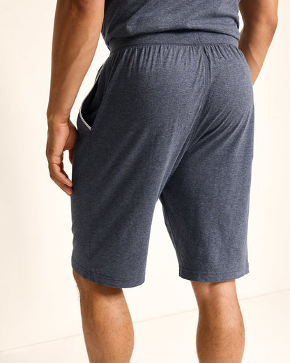 Tommy Bahama | Big & Tall Jersey Lounge Shorts / Heathered Blue
