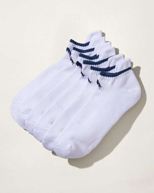 Tommy Bahama | IslandZone® Athletic Tab Socks - 3 Pack / White
