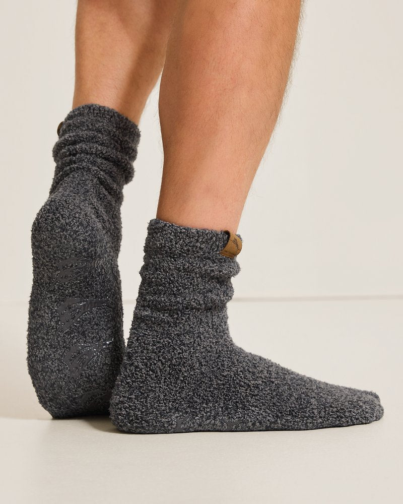 Tommy Bahama | Island Soft® Lounge Socks / Charcoal Marl