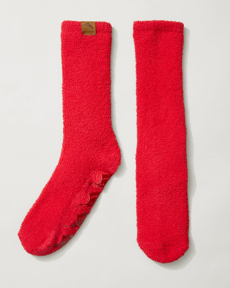 Tommy Bahama | Island Soft® Lounge Socks / Jester Red