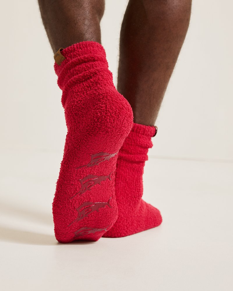 Tommy Bahama | Island Soft® Lounge Socks / Jester Red