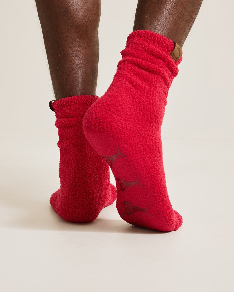 Tommy Bahama | Island Soft® Lounge Socks / Jester Red