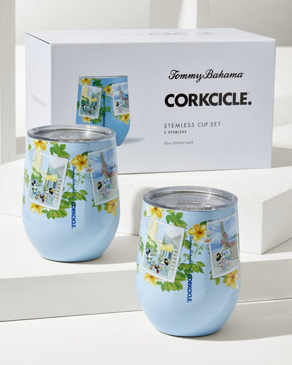 Tommy Bahama | Disney x Corkcicle Stemless 12-oz. Wine Cups - Set of 2 / Multicolor