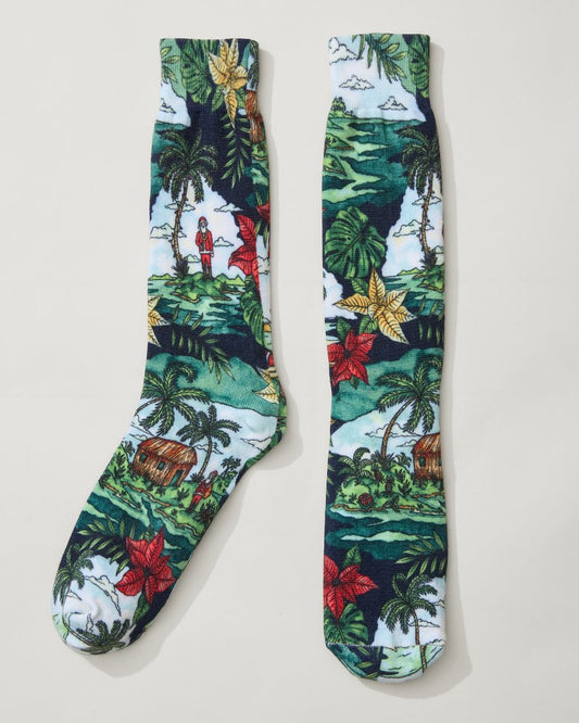 Tommy Bahama | Aloho-Ho-Ho Socks / Coastline