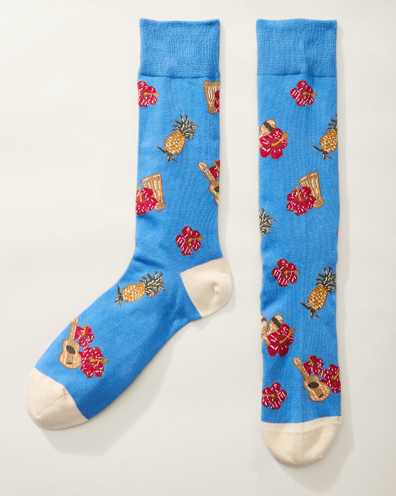 Tommy Bahama | Aloha Spirit Socks / Buccaneer Blue