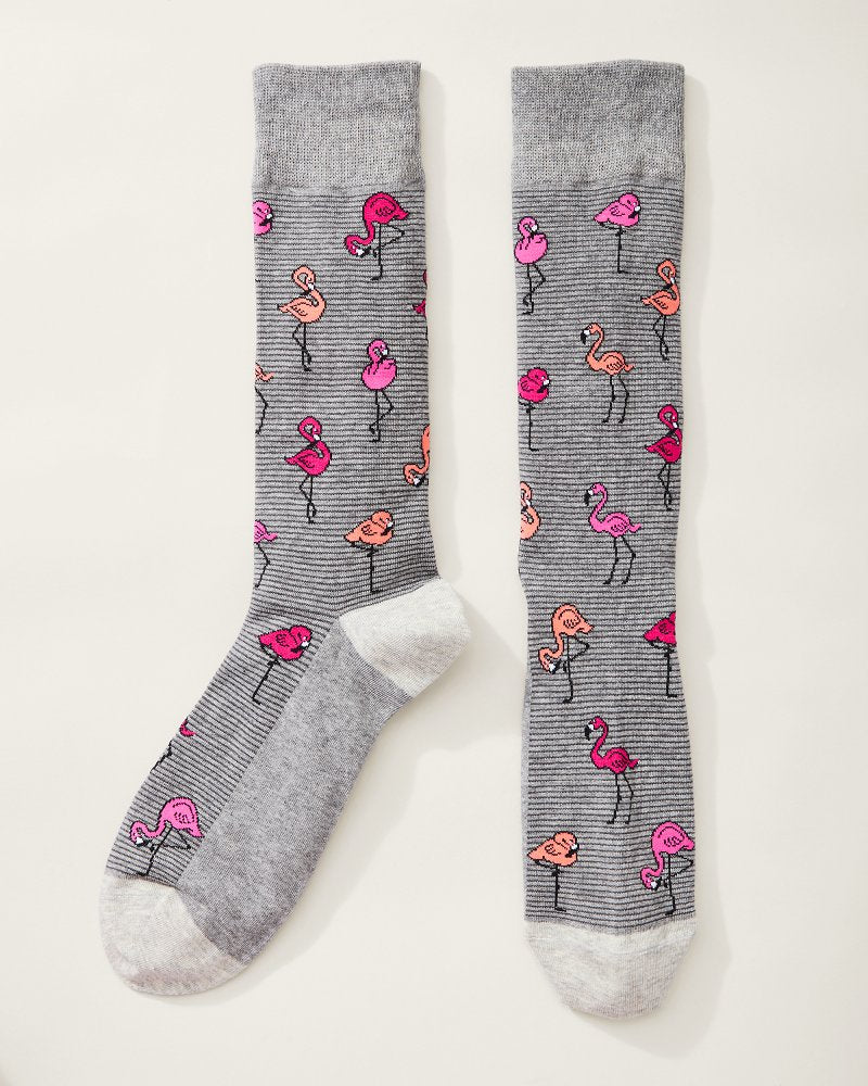 Tommy Bahama | Flock N' Roll Socks / Grey Heather