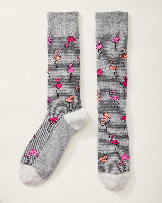 Tommy Bahama | Flock N' Roll Socks / Grey Heather