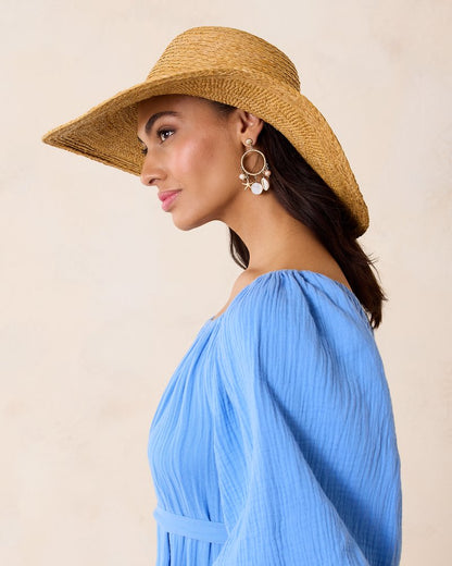 Tommy Bahama | Raffia Braided Floppy Hat / Natural