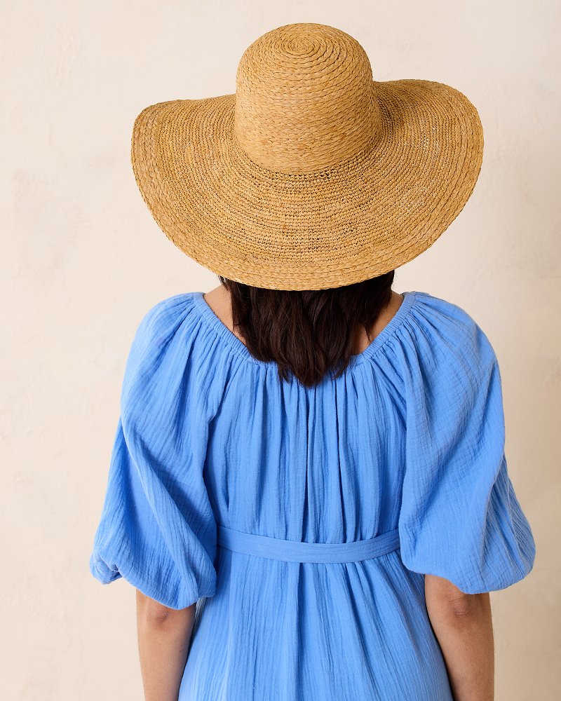 Tommy Bahama | Raffia Braided Floppy Hat / Natural