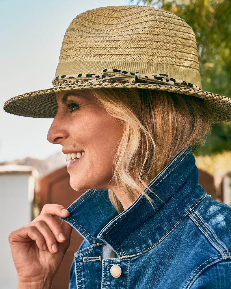 Tommy Bahama | Color Block Fedora / Tan
