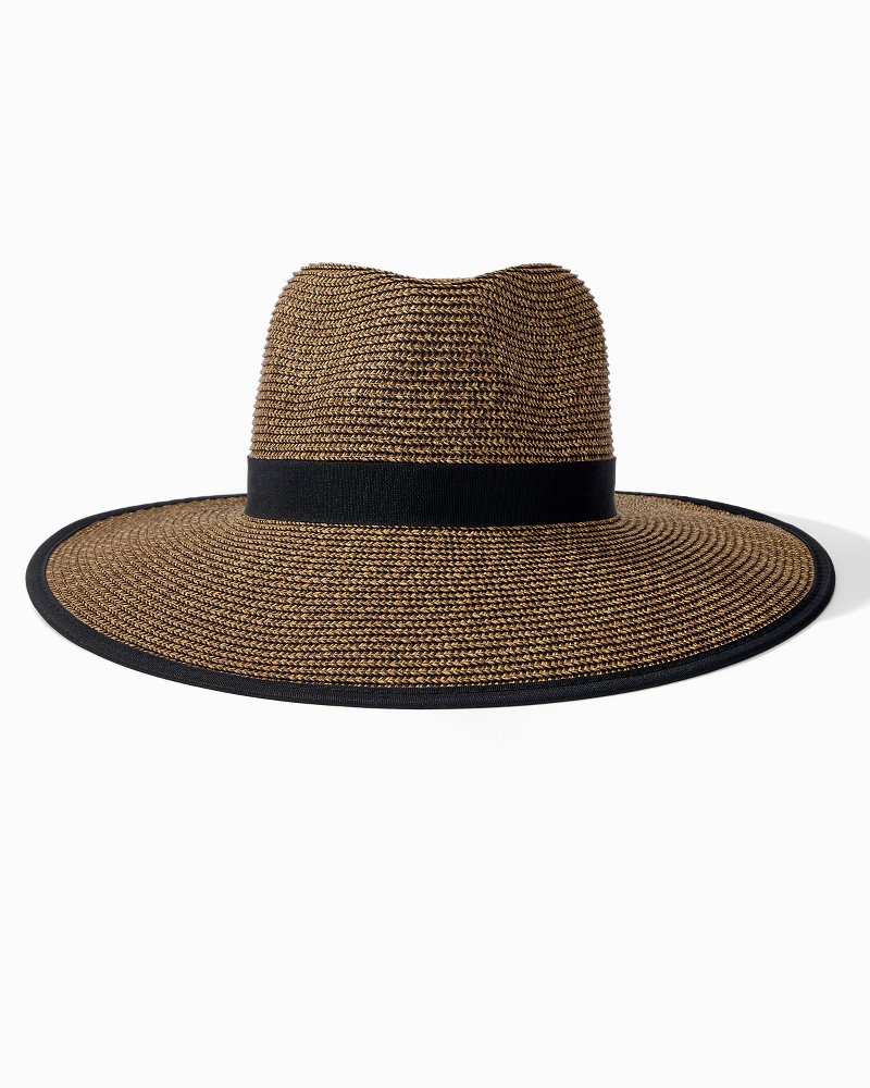 Tommy Bahama | Pinched-Crown Face Saver Hat / Natural/Black