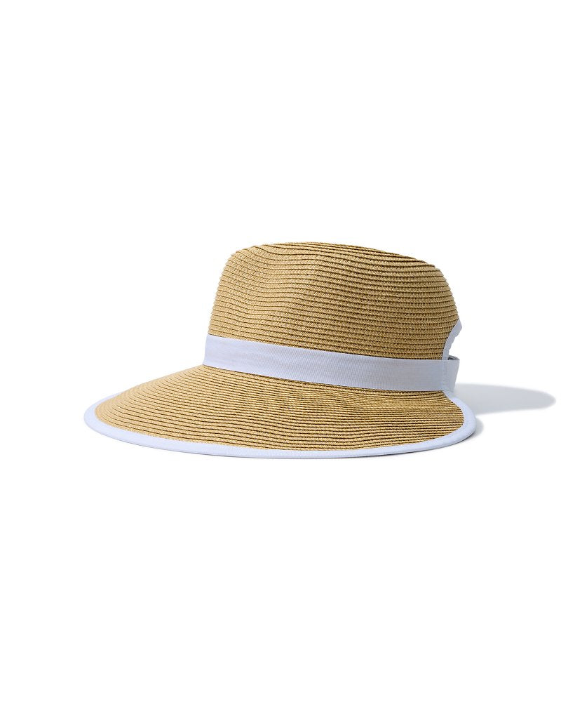 Tommy Bahama | Pinched-Crown Face Saver Hat / Natural/White