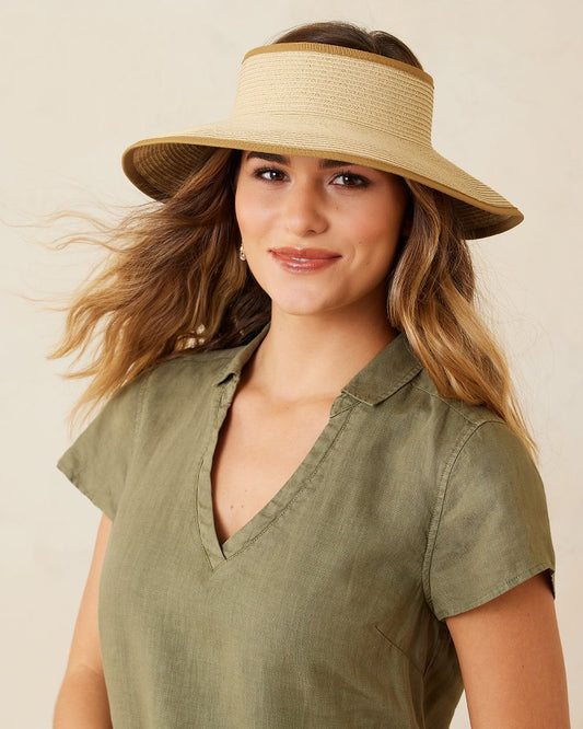 Tommy Bahama | Packable Ultra-Braid Visor / Floral