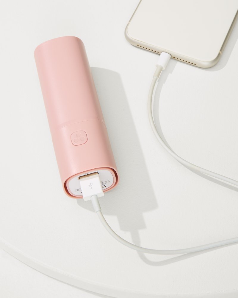 Tommy Bahama | Portable Fan & Power Bank / Pink