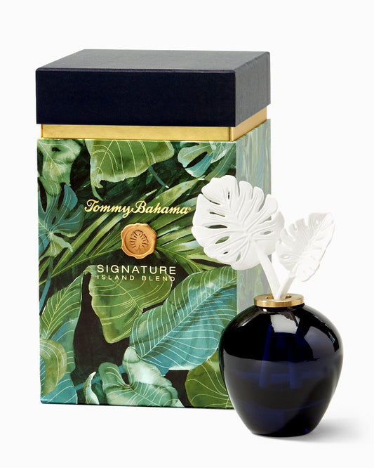 Tommy Bahama | Island Blend Villa Fronds Porcelain Leaf Diffuser / Island Blend