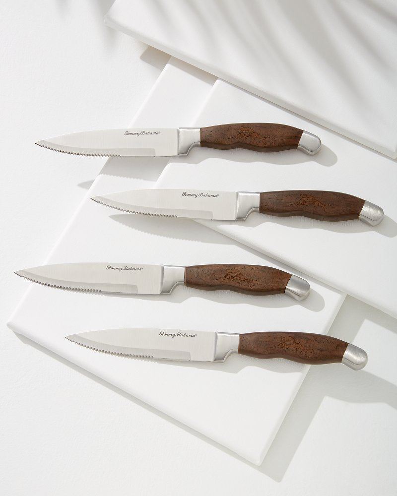 Tommy Bahama | Monzo Wood Knife Set - Set of 4 / Monzo Wood